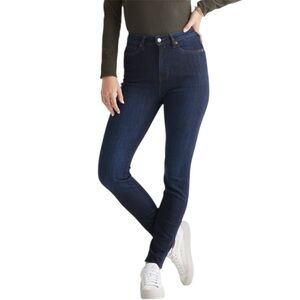 DU/ER Performance Denim High Rise Skinny Jeans Dark Wash Women’s Size 29 x 31